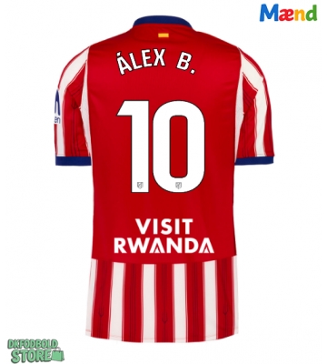 Atletico Madrid Alex Baena #10 Replika Hjemmebanetrøje 2026-27 Kortærmet